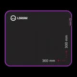 LORGAR Gaming Mouse Pad Main 313 Speed Black/Purple
