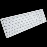 Clevetura CLVX 1 Touch-On-Keys AI Wireless Keyboard, ANSI US Mac layout, Scissor Switches, Aluminum Chassis, Interactive RGB, Mac/iPad/AppleTV/PC support