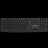 Canyon keyboard KB-1 EN/BG Wired Black