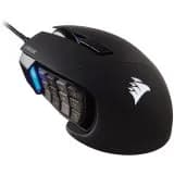 Corsair SCIMITAR RGB ELITE, MOBA/MMO, Black, Backlit RGB LED, 18000 DPI, Optical