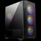 MSI MAG FORGE M100A Micro-ATX Case, 4x 120mm ARGB Fans, Mesh Panel