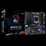 ASRock MB Desktop B650M PG RIPTIDE, AM5, 4x DDR5, 2x PCIe 4.0 x16, 2x PCIe 3.0 x16, 1x Blazing M.2 PCIe Gen5x4 , 1x Hyper M.2, 4x SATA3, RAID 0, 1, 10, 7.1 CH HD Audio, 1x HDMI, 1x DP, 2.5G LAN, 7x USB 3.2, 8x USB 2.0, USB-C, mATX