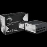 MSI PRO A850PL PCIE5, 850W, 80 Plus Platinum, 120mm Fluid Dynamic Bearing Fan, Protections: OCP/OTP/OPP/SCP/OVP/UVP/SIP/NLO, Dimensions: 150mmx150mmx86mm, 7Y Warranty