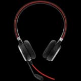 Jabra EVOLVE 40 UC Stereo USB Headband, Noise cancelling, USB and 3.5 jack connectivity, with mute-button and volume control on the cord, Busylight , Discret boomarm
