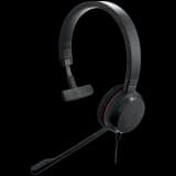Jabra EVOLVE 20 MS Mono USB Headband, Noise cancelling,USB connector, with mute-button and volume control on the cord, with foam ear cushion, Microsoft optimized