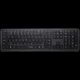 Clevetura CLVX 1 Touch-On-Keys AI Wireless Keyboard, ANSI US Windows Layout, Scissor Switches, Aluminum Chassis, Interactive RGB, Windows/Linux/MacOS support