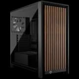 Corsair FRAME 4000D RS Wood Mid-Tower, Black/Walnut
