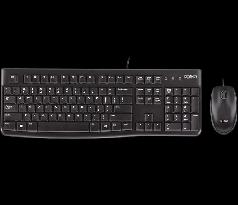 Logitech MK120 Combo Black
