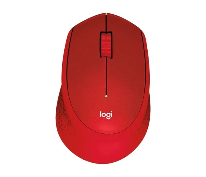 Logitech M330 Silent Plus Wireless Red