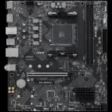 MSI Pro B550M-B, M-ATX, Socket AM4, 2 DIMM, Dual Channel DDR4 up to 4600+ OC MHz, 1x PCIe 4.0 x16 slot, 2x M.2 slots, 4x USB 3.2 Gen 1, 2x USB 2.0, 1x HDMI,1x DP, 1G LAN, 7.1 Audio, 3Y