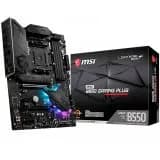 MSI MPG B550 GAMING PLUS,ATX,Socket AM4,AMD B550 Chipset,4 DIMMs,Dual Channel DDR4 up to 4400+ OC MHz,1x PCIe 4.0/ 3.0 x16 slot,2x M.2 slots,2x USB 3.2 Gen 2 1x Type-C ,2x USB 3.2 Gen 1,1x HDMI,1x DP,1G LAN,7.1 Audio,3y warranty