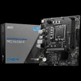 MSI Pro H610M-E, mATX, LGA 1700, Dual Channel DDR5 5600+MHz, 1x PCIe x16 slot, 1x M.2 slot, 1x HDMI, 1x VGA, 2x USB 3.2 Gen 1, 4x USB 2.0, 7.1 HD Audio, Realtek ALC897 Codec, 3Y