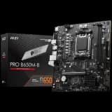 MSI Main Board Desktop Pro B650M-B AM5, 2x DDR5, 1xHDMI, 1x VGA, 1x PCI-E x16, 1x PCI-E x1, 1x M.2, 4x SATA 6G, 6x USB 3.2 Gen1 Type A, 6x USB 2.0, 2.5G LAN mATX