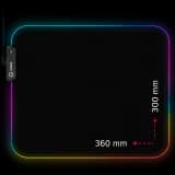 LORGAR Gaming Mouse Pad Steller 913 RGB Black
