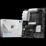 MSI Pro B760-P II, ATX, LGA 1700, Dual Channel DDR5 up to 7000MHz, 4xDDR5, 5x PCIe x16 slots, 2x M.2 slots, 1x HDMI, 1xDP, 2x USB 2.0, 2x USB 5Gbps, 1x Type-C, 7.1 HD Audio, 2.5G LAN, 4x EZ Debug LED, 3Y