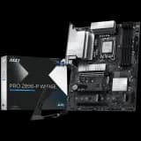 MSI Pro Z890-P WIFI6E, LGA 1851, Dual Channel DDR5 up to 9200 OC MHz, 3x PCIe x16 slots, 4x M.2 slot, 4x USB 2.0, 2x USB 3.2 Gen 1, 1x USB 3.2 Gen 2, 1x USB 3.2 Gen 2 Type-C, 1x HDMI, 1x DP, 5Gbps LAN, WIFI6E, 7.1 Audio, 3Y