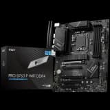 MSI Pro B760-P WIFI DDR4, ATX, Socket 1700, Dual Channel DDR4 5333 OC MHz, 2x PCIe x16 slots, 2x M.2 slots, 1x HDMI, 1x DP, 1x USB 3.2 Gen 2x2 Type-C, 3x USB 3.2 Gen 2, 4x USB 2.0, 7.1 HD Audio, 2.5Gbps LAN, WI-FI 6E, BT, 3Y
