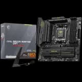 MSI B850M Mortar WIFI, mATX, Socket AM5, 4x DDR5 Dual Channel DDR5 up to 8200 OC MHz, 1x PCIe x16 slot, 3x M.2 slot, 4x USB 5Gbps, 1x USB 10Gbps Type-C, 1x USB 20Gbps Type-C, HDMI, DP, 7.1 HD Audio, 5G LAN, WiFI 7, BT, 3Y