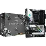 ASRock Main Board Desktop X570 STEEL Legend AM4, X570, 4xDDR4, 2xPCIe 4.0x16, 3xPCIe 4.0x1, 8x SATA, 2x Hyper M.2, 2x USB3.2 Gen2, 10x USB3.2 Gen1, DP, HDMI, GLAN, POLYCHROME RGB, ATX, Retail