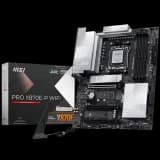 MSI Pro X870E-P WIFI, ATX, Socket AM5, 4x DDR5 Dual Channel DDR5 up to 8200 OC MHz, 3x PCIe x16 slot, 3x M.2 slot, 4x USB 2.0, 2x USB 5Gbps, 2x USB 10Gbps, 1x 20Gbps Type-C, 1x 40Gbps Type-C, HDMI, 7.1 HD Audio, 5G LAN, WiFI 7, BT, 3Y